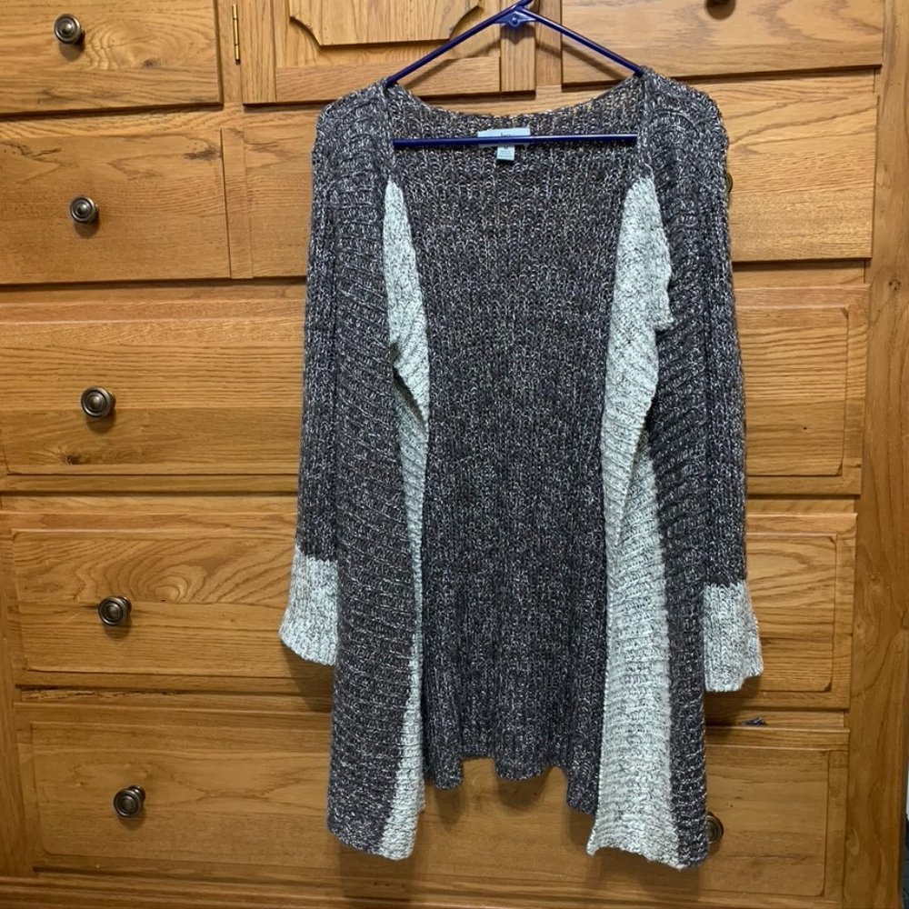 WindiRiver Open Front Knit Cardigan